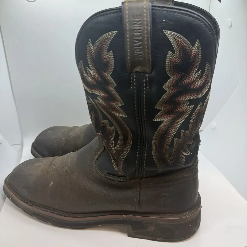 Wolverine - Men's Rancher Waterproof Steel-Toe Wellington - W10765 Size 9.5 M